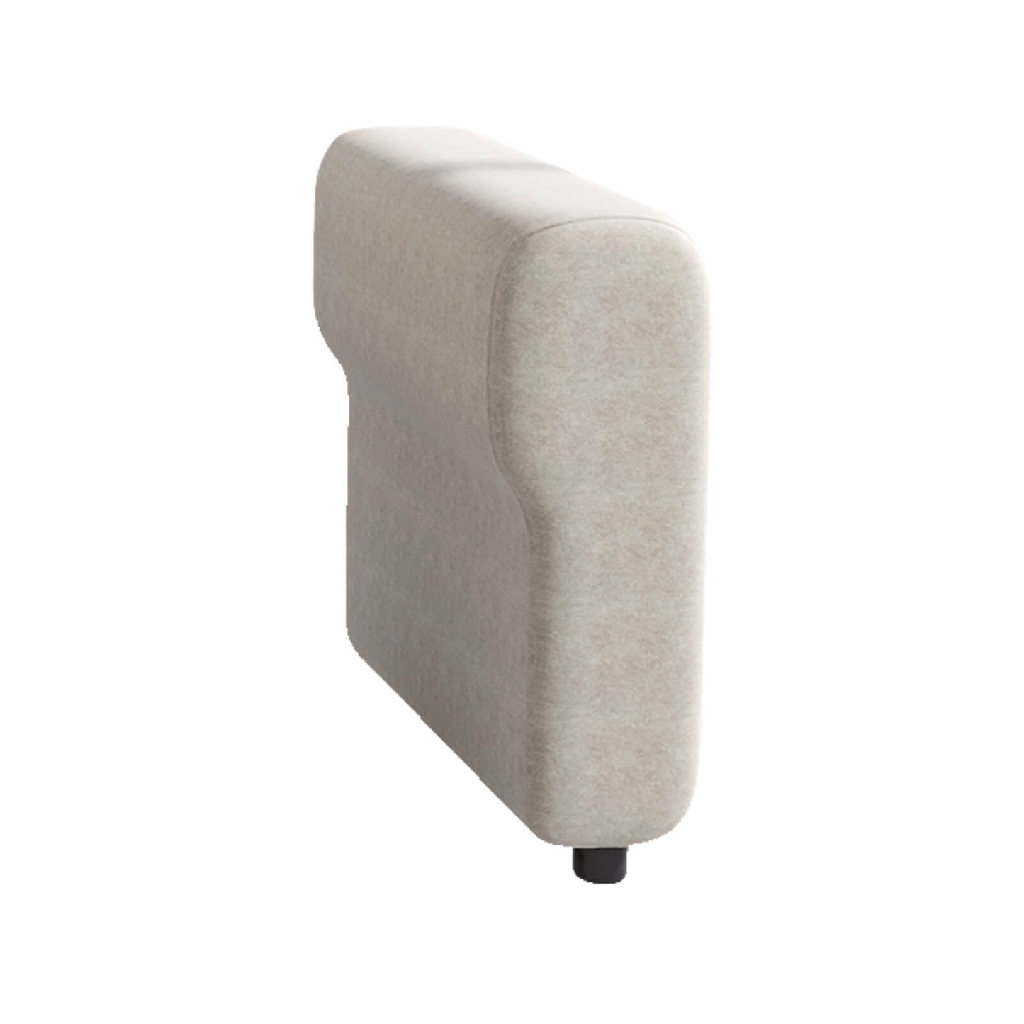 Guyii Beige Velvet Sectional Sofa, Modern Oversized 7-Seater Couch with 4 Pillows and 3 Storage Ottomans