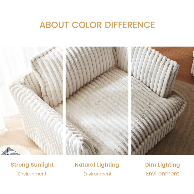 Guyii Oversized 1-4 Seater Sofa, Extra-Wide Convertible Couch with Pillows