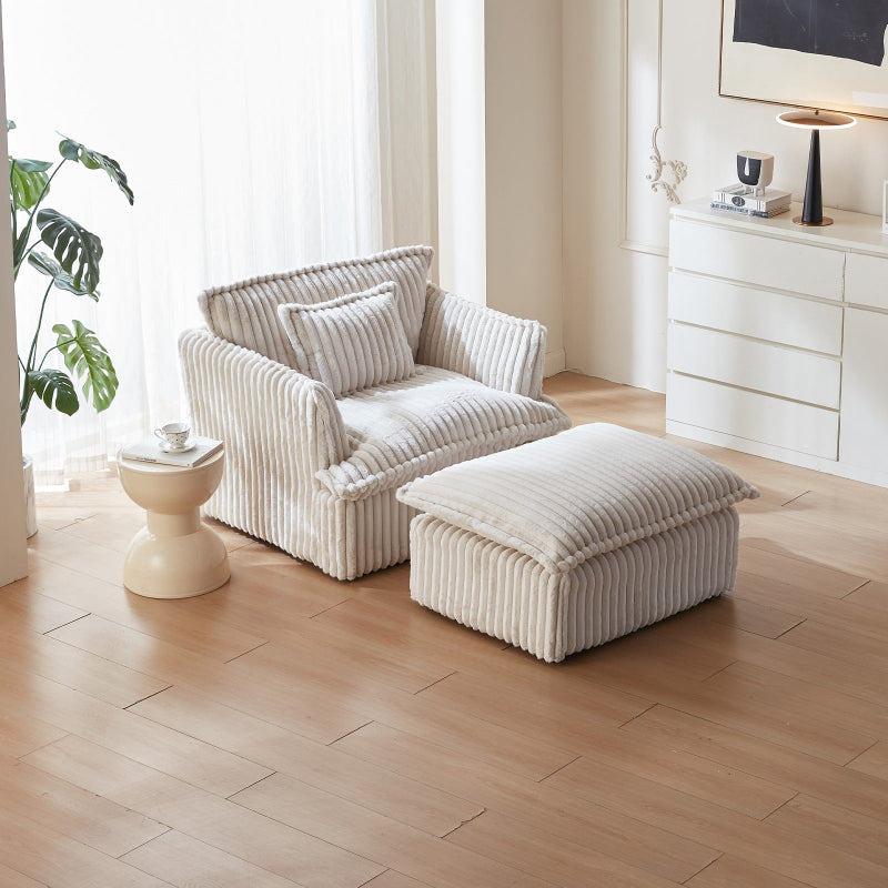 Guyii Oversized 1-4 Seater Sofa, Extra-Wide Convertible Couch with Pillows