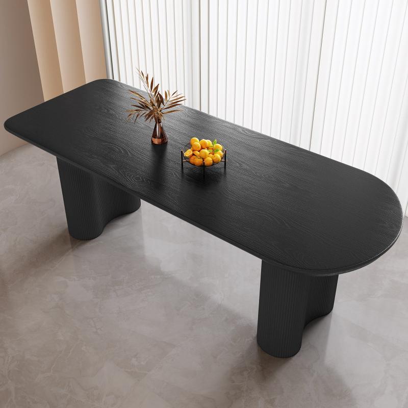 Guyii 54-70" Modern Dining Table Set, Kitchen Table Set with 4-6 Chairs