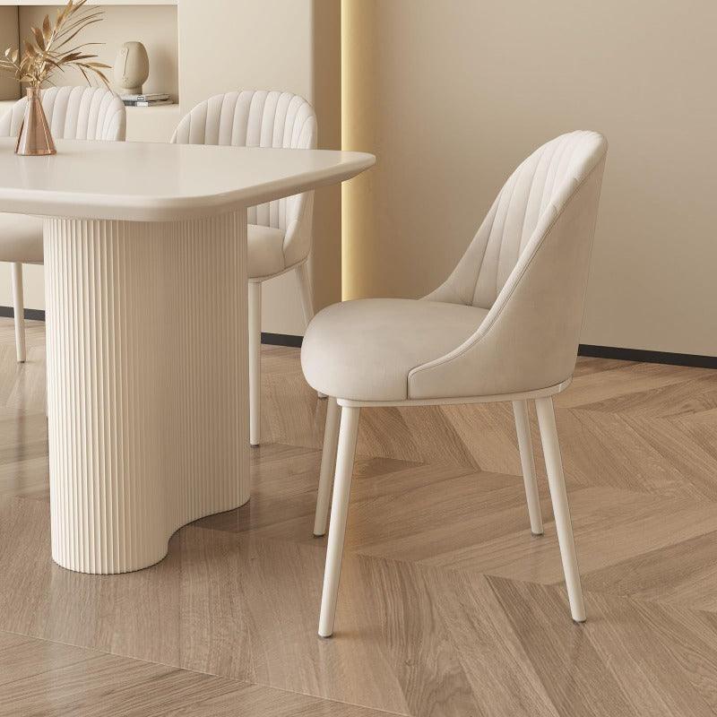 Guyii Dining Chairs Set of 2, Modern Kitchen and Dining Room Chairs with Metal Legs