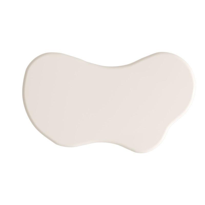 Guyii 47.24" Cloud Coffee Table, White Modern Center Table for Living Room