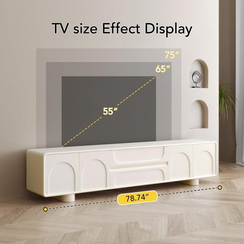 Guyii 68.89" Modern TV Stand, TV Cabinet for Living Room