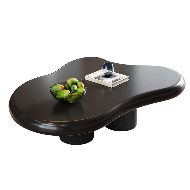 Guyii 41”-46" Cloud Coffee Table with 3 Legs, Modern Coffee Table for Living Room
