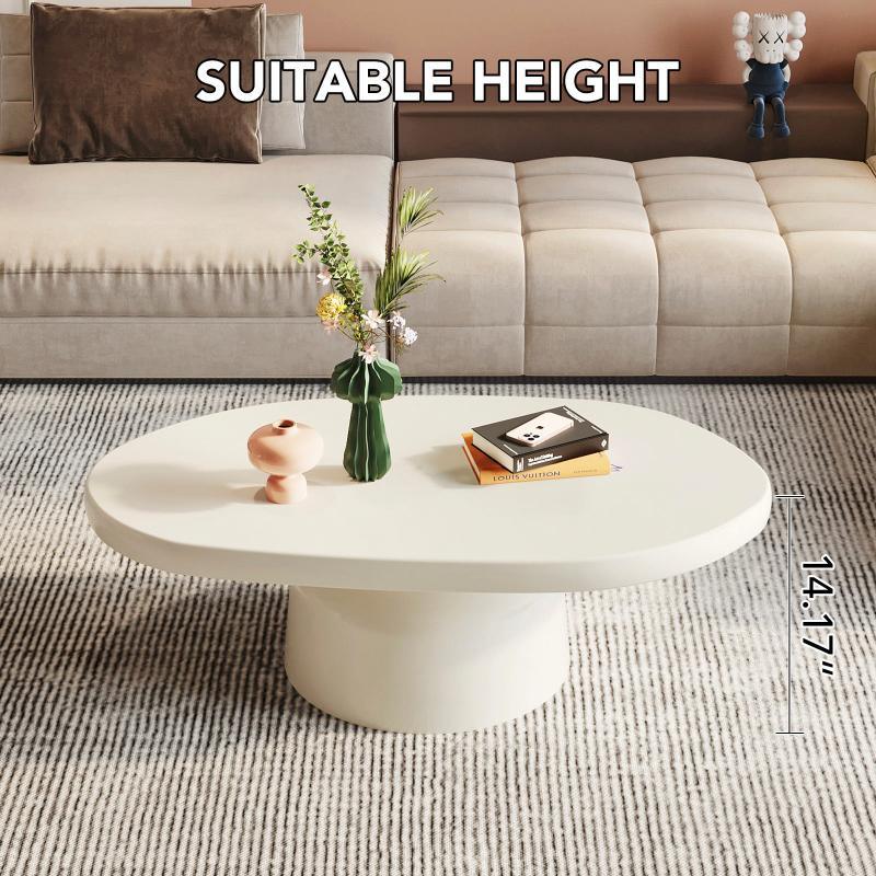 Guyii Oval Coffee Table, Modern Center Table | L1841-DE