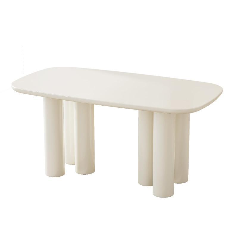 Guyii 55"-70" Rectangular Dining Table, Modern Kitchen Table for Dining Room