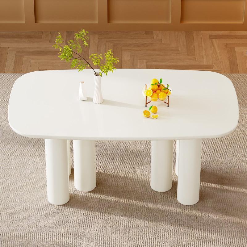 Guyii 55"-70" Rectangular Dining Table, Modern Kitchen Table for Dining Room