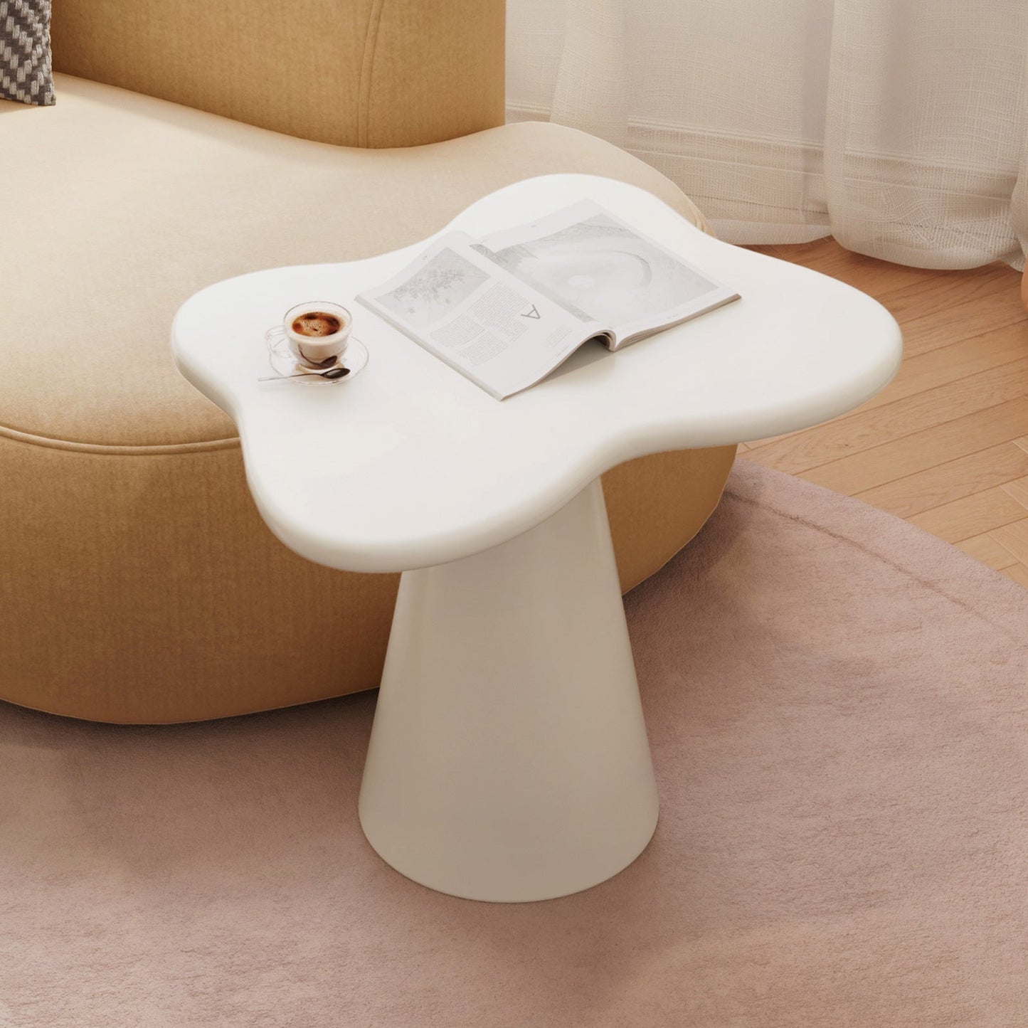 Guyii Cloud-Shaped Side Table, Modern Sofa and Coffee Table | GY1899-DE