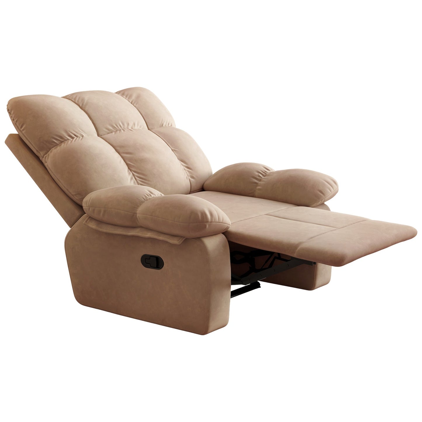 Guyii Multi-Functional Single Sofa Chair, Overstuffed Manual Recliner Chair