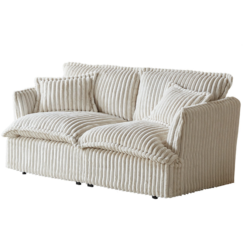Guyii Oversized 1-4 Seater Sofa, Extra-Wide Convertible Couch with Pillows