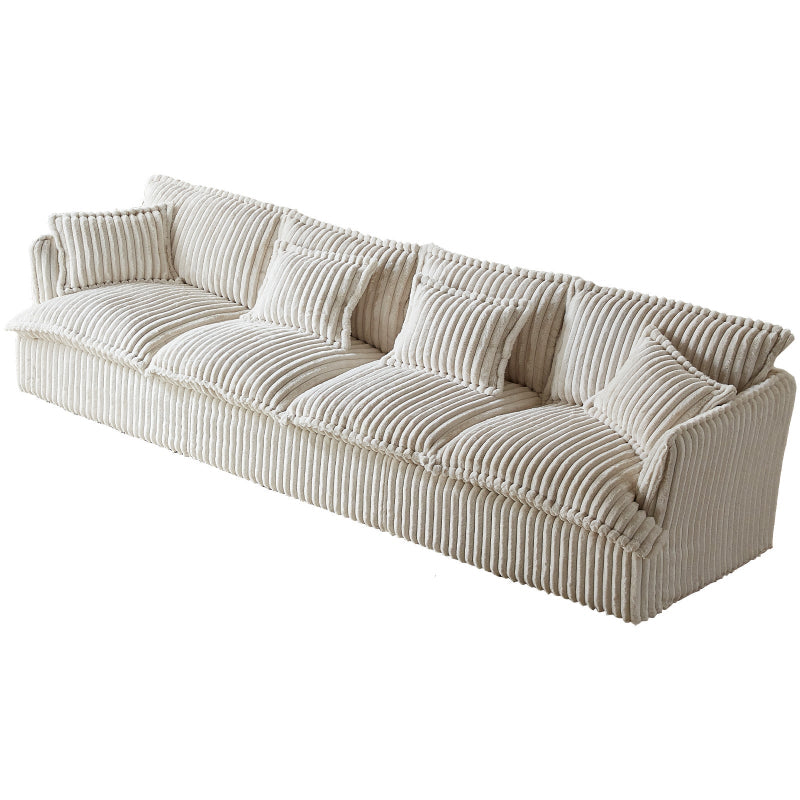 Guyii Oversized 1-4 Seater Sofa, Extra-Wide Convertible Couch with Pillows