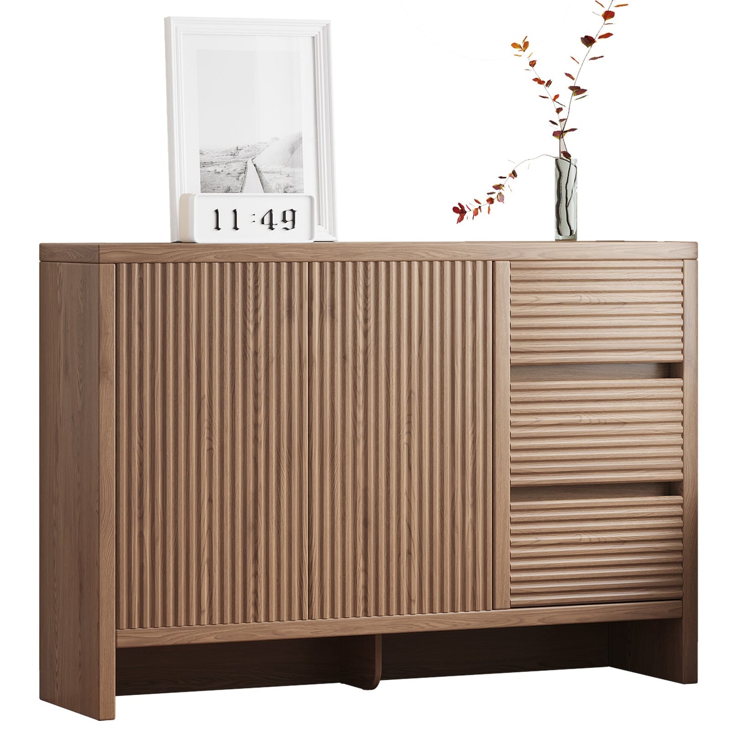 Guyii 3-Tier Shoe Storage Cabinet with 3 Drawers, Slim Entryway Organizer with Legs