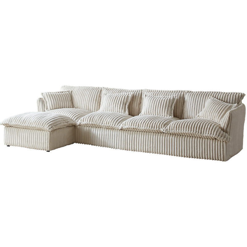 Guyii Oversized 1-4 Seater Sofa, Extra-Wide Convertible Couch with Pillows