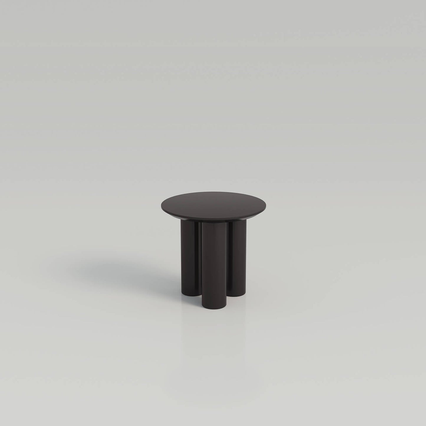 Guyii 30" Black Dining Table, Modern Round Kitchen Table | L5294-DE