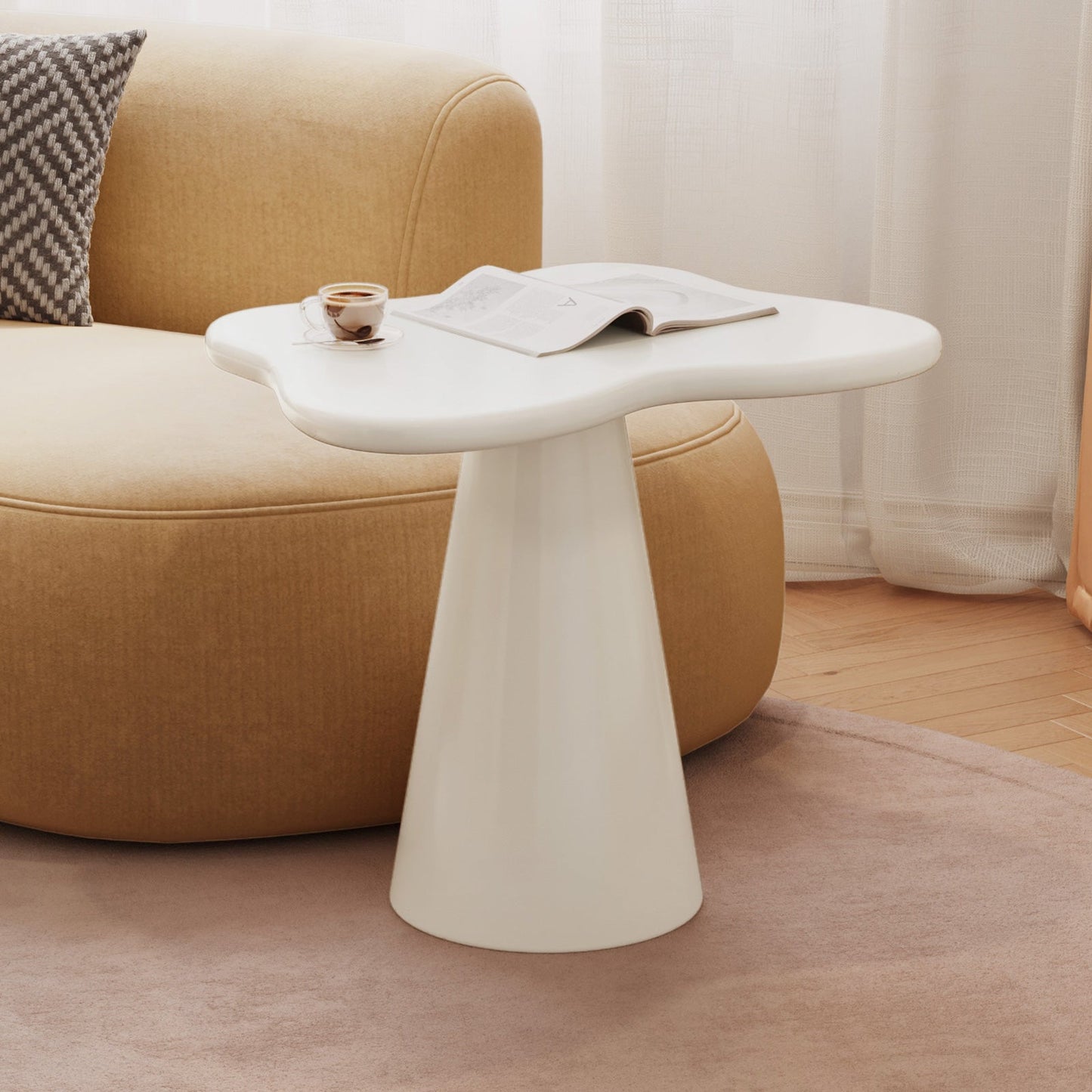Guyii Cloud-Shaped Side Table, Modern Sofa and Coffee Table | GY1899-DE