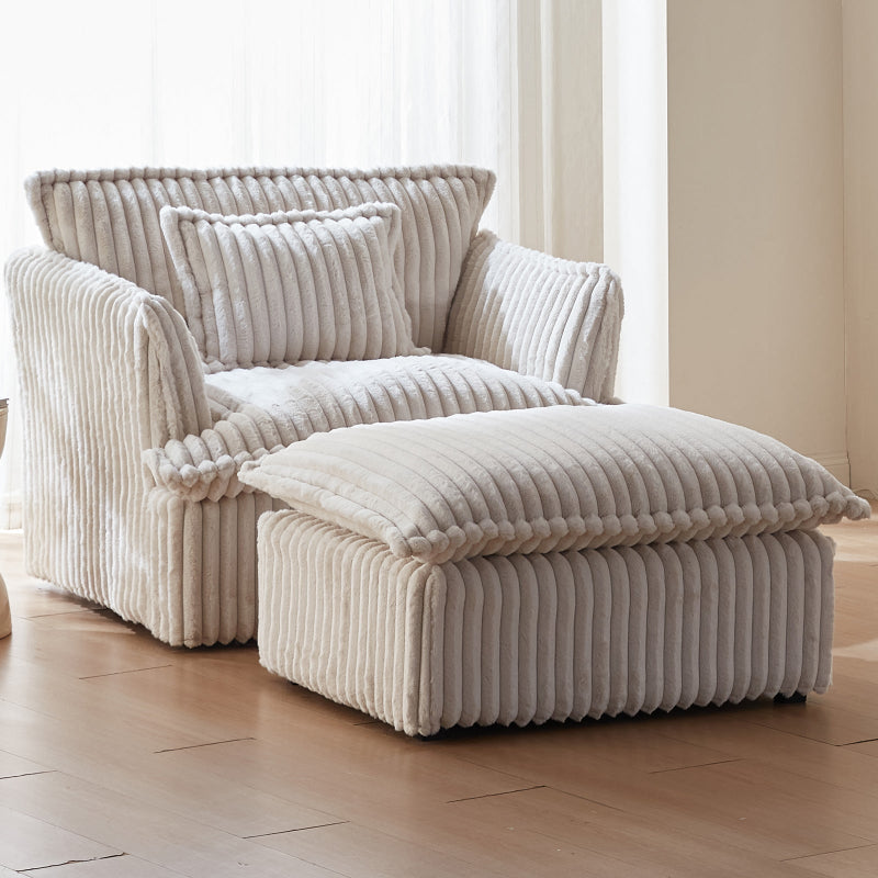 Guyii Oversized 1-4 Seater Sofa, Extra-Wide Convertible Couch with Pillows