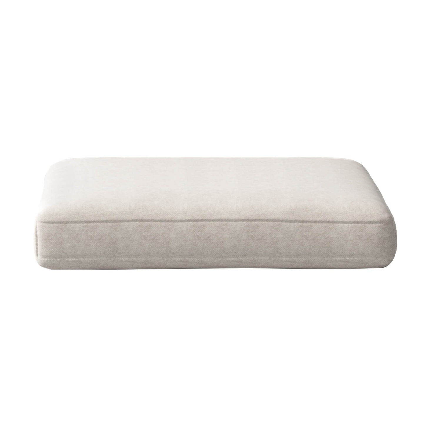 Guyii Beige Velvet Sectional Sofa, Modern Oversized 8-Seater Couch with 4 Pillows and 4 Storage Ottomans