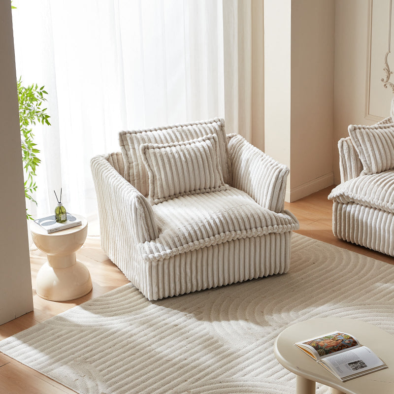 Guyii Oversized 1-4 Seater Sofa, Extra-Wide Convertible Couch with Pillows