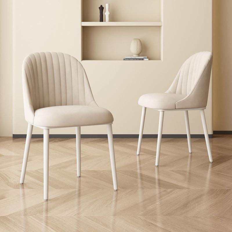Guyii Dining Chairs Set of 2, Modern Kitchen and Dining Room Chairs with Metal Legs