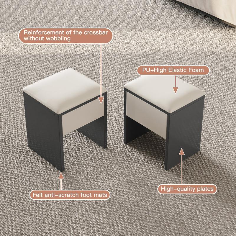 Guyii 47.24” Lift Top Coffee Table with 4 Stools, 3-in-1 Multi-Function Modern Center Table