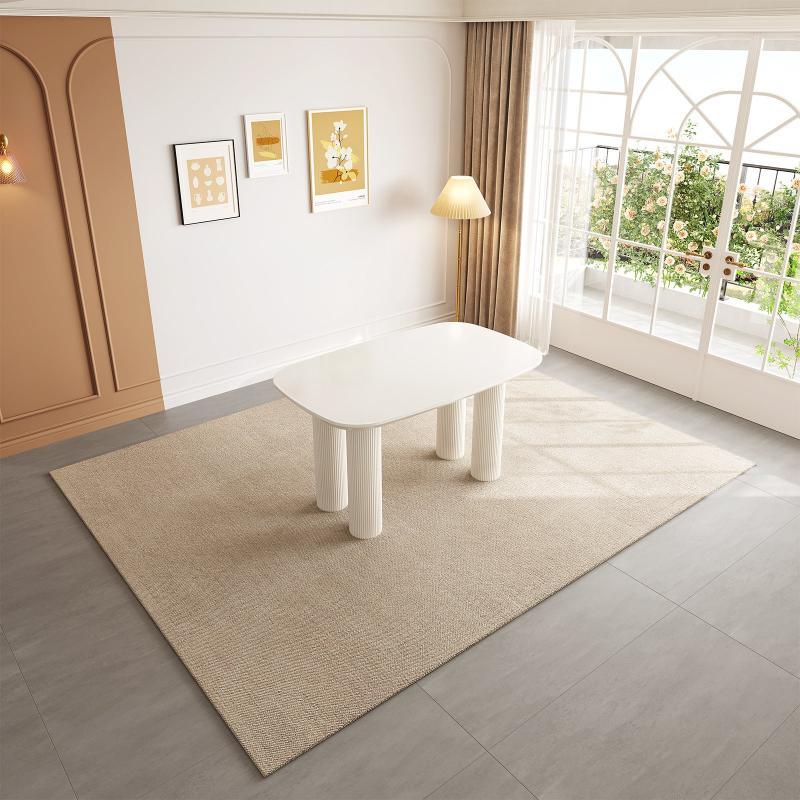 Guyii 55"-70" Rectangle Dining Table, Modern Kitchen Table for Dining Room