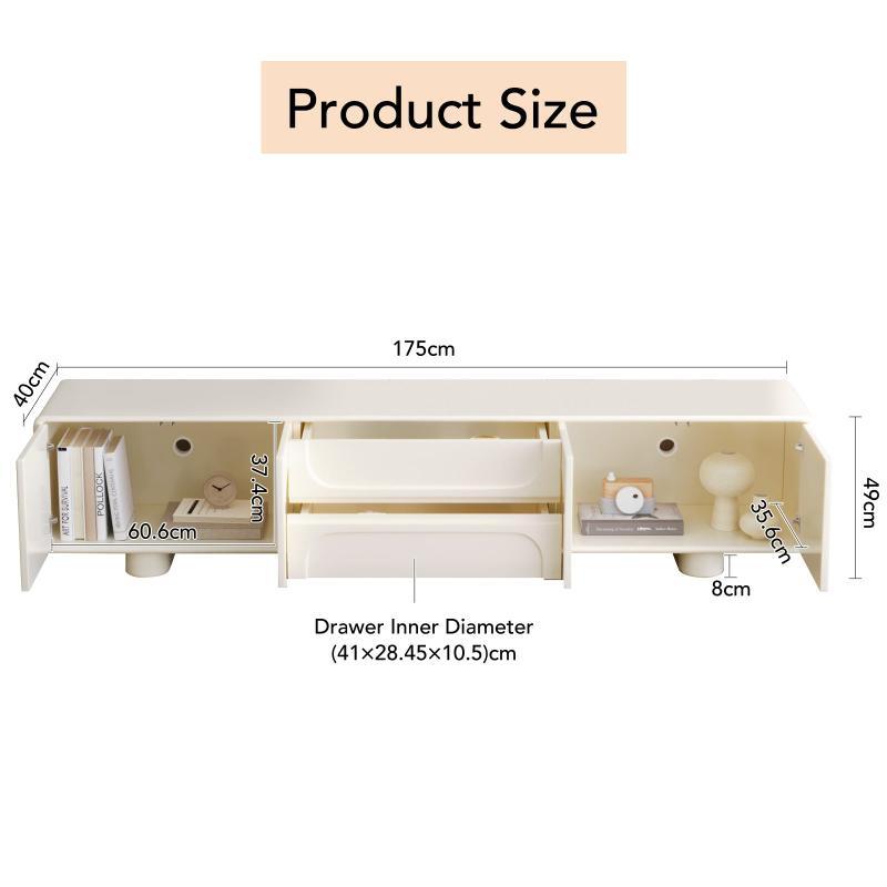 Guyii 68.89" Modern TV Stand, TV Cabinet for Living Room