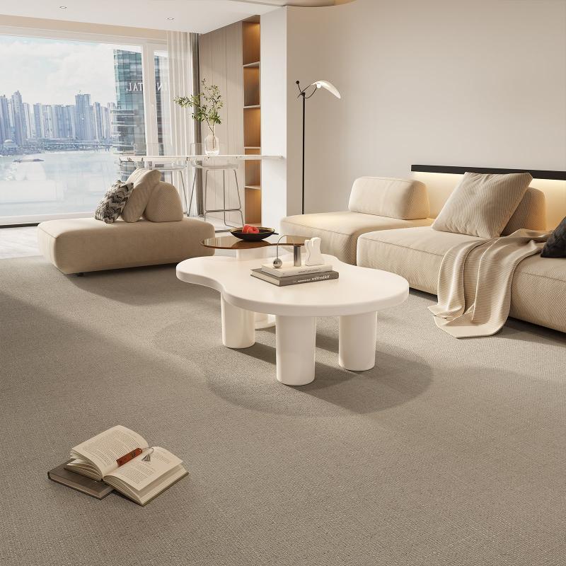 Guyii Nesting Coffee Table Set of 2 – Coffee Table & Tea-Coloured Tempered-Glass Side Table | L1737-UK