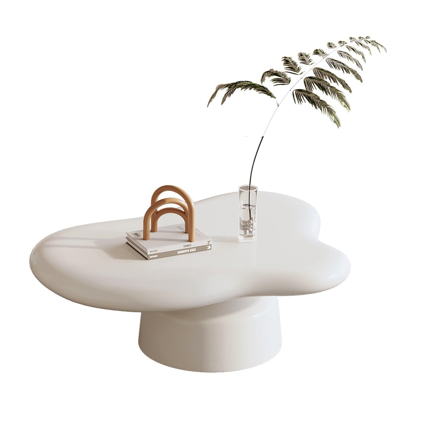 Guyii Cloud Coffee Table Set of 2, Small Irregular Side and Table | C1531-UK