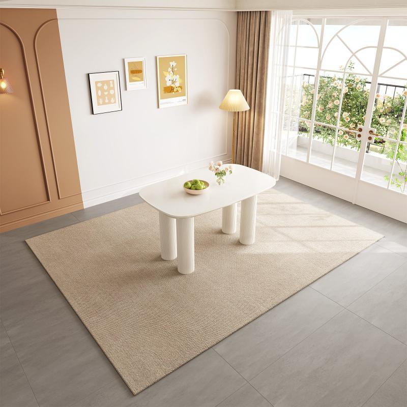 Guyii 55"-70" Rectangle Dining Table, Modern Kitchen Table for Dining Room
