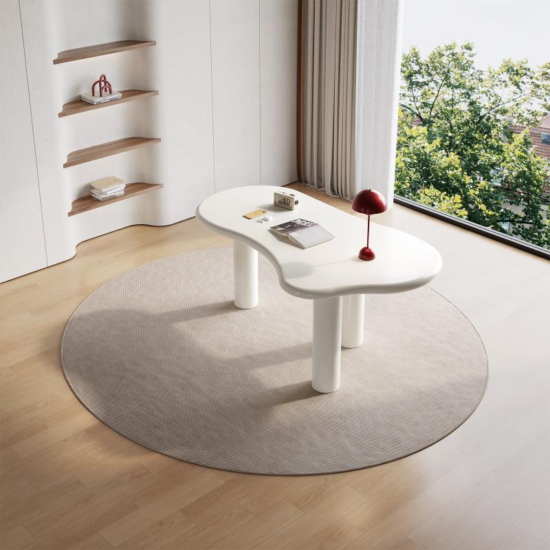 Guyii 62" Modern Dining Table Set, Modern Kitchen Table Set with Chairs