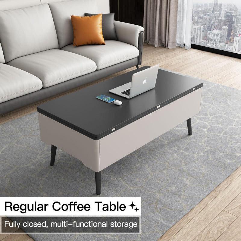 Guyii 43” Lift Top Coffee Table with Storage Drawer, 3 in 1 Multi Function Center Table